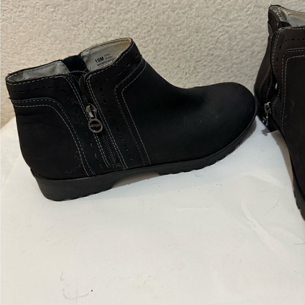 JSport by Jambu Jenna Black Anke Winter Boots Women 10M